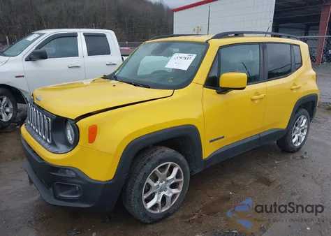 2017 Jeep Renegade Latitude 4X4 from USA, damaged, VIN ZACCJBBB0HPF01982